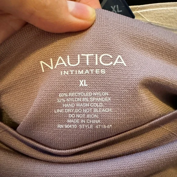 3 pair Nautica NWT & 2 pair Nautica ladies shaping shorts NWOT, all size XL - Picture 6 of 15